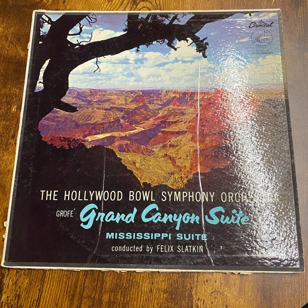 33 LP ~The Hollywood Bowl Symphony Orchestra~ Grofe - Grand Canyon Suite (1959)